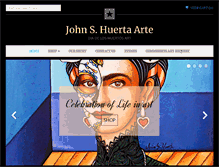 Tablet Screenshot of johnshuertaarte.com